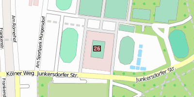 Stadtplan Rheinenergie-Stadion
