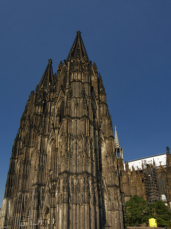Südwestfassade des Kölner Doms