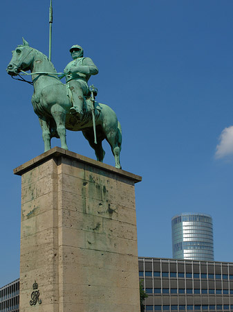 Reiterstatue Foto 