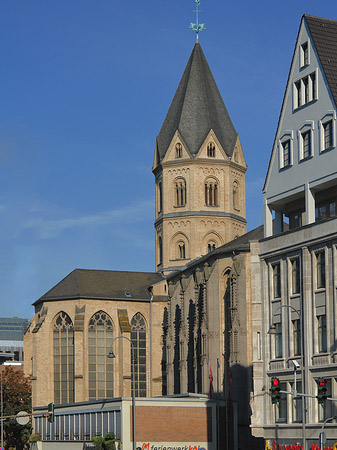 St Andreas mit Häusern - Nordrhein-Westfalen (Köln)