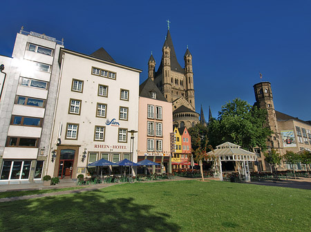 Groß St Martin hinter Fischmarkt - Nordrhein-Westfalen (Köln)