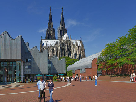 Weg zum Kölner Dom