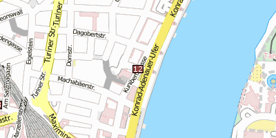 St. Kunibert Stadtplan